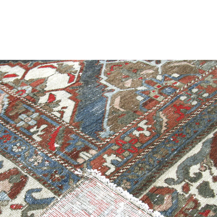 Vintage Antique Traditional Baktiari Wool Rug - 12'3" x 16'3"