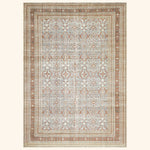 Blue Vintage Antique Traditional Tabriz Wool Rug - 9'3" x 12'11"