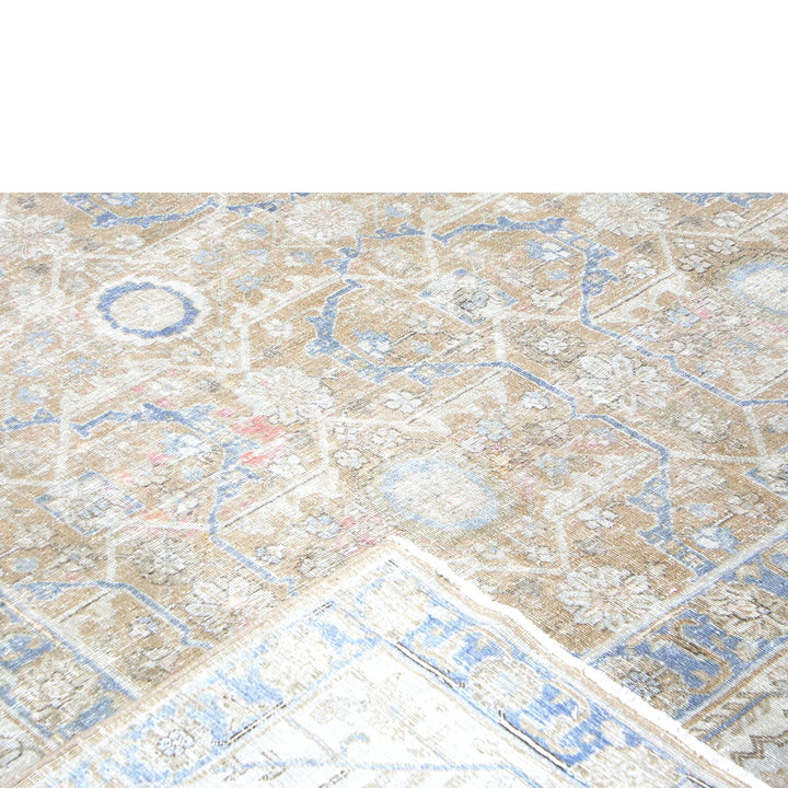 Vintage Antique Traditional Tabriz Wool Rug - 11'3" x 14'8"