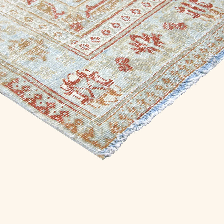 Natural Vintage Antique Traditional Joshagon Wool Rug - 12' x 16'10"