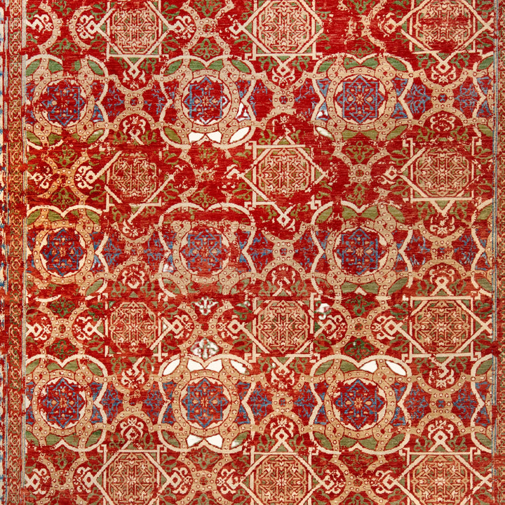 Aurora Transitional Silk Rug - 8'1" x 9'11"