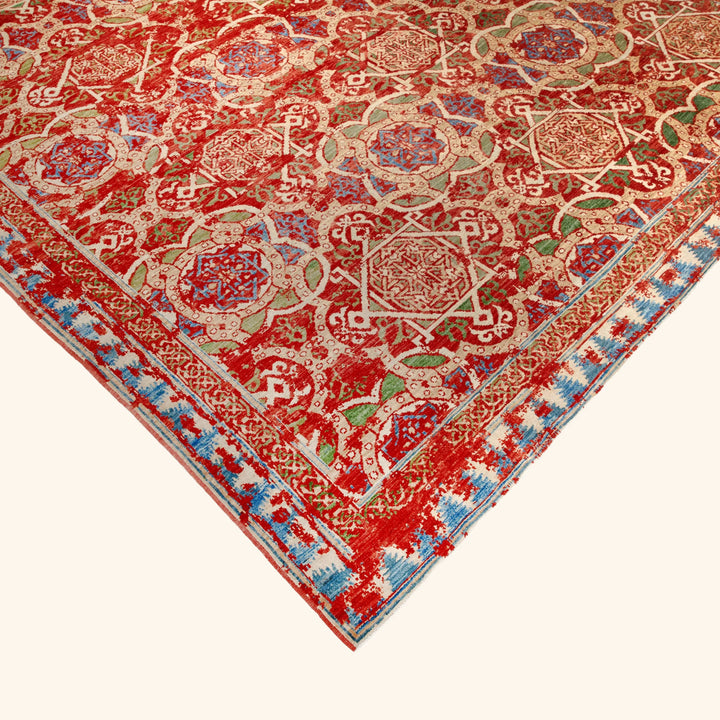 Aurora Transitional Silk Rug - 8'1" x 9'11"