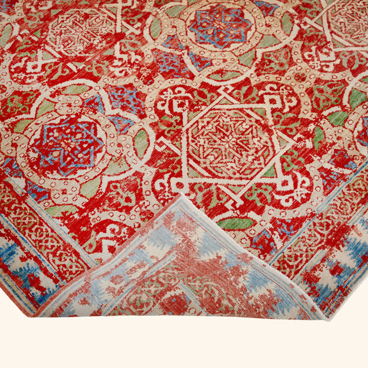 Aurora Transitional Silk Rug - 8'1" x 9'11"