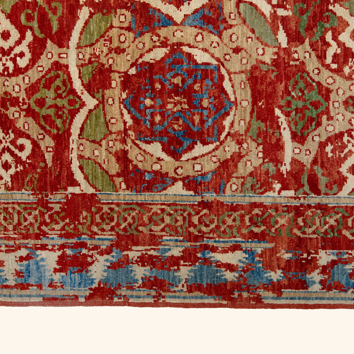 Aurora Transitional Silk Rug - 8'1" x 9'11"