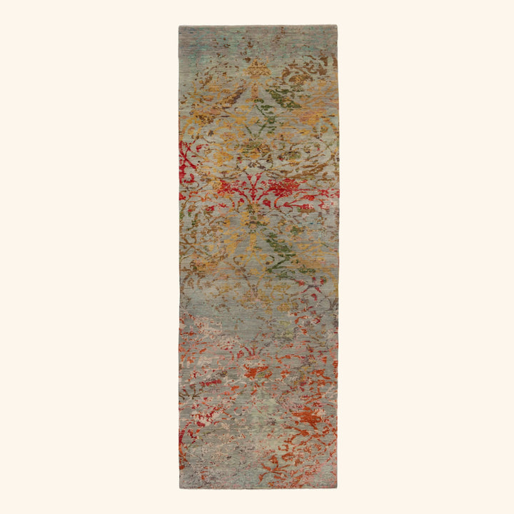 Aurora Transitional Wool Runner - 3'2" x 10'