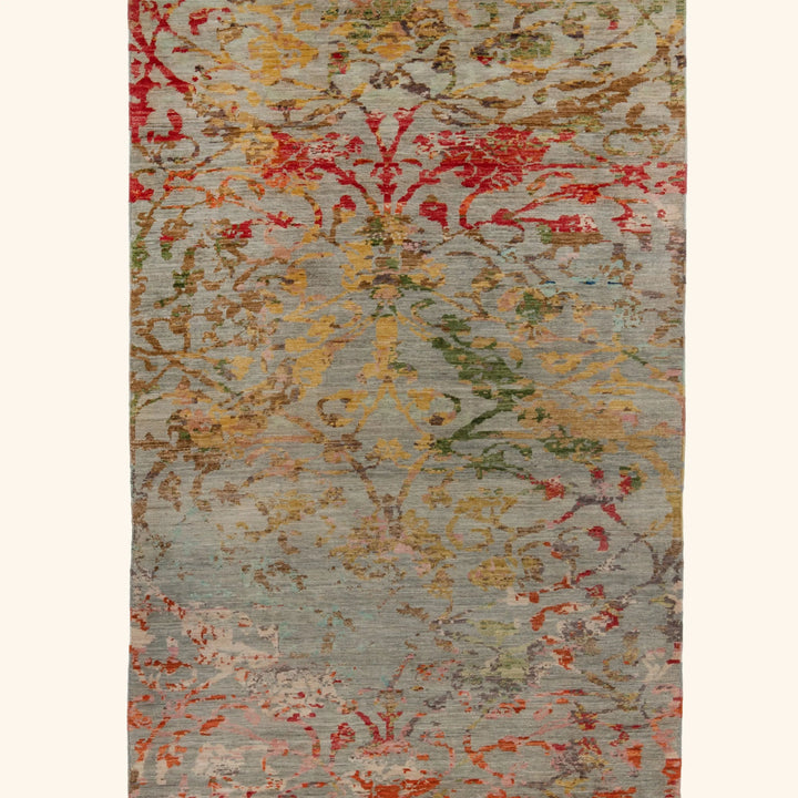 Aurora Transitional Wool Runner - 3'2" x 10'
