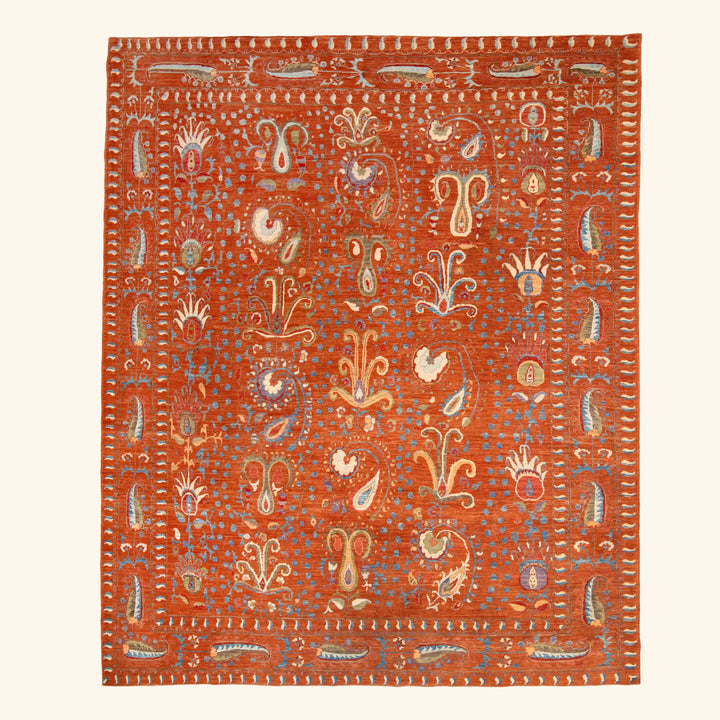 Aurora Transitional Wool Rug - 8'1" x 9'7"