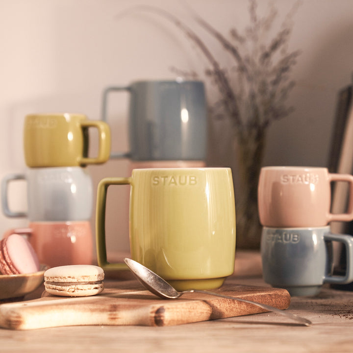 6 Pastel Coffee/Tea Mugs