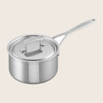 5-Ply 2-qt Stainless Steel Saucepan