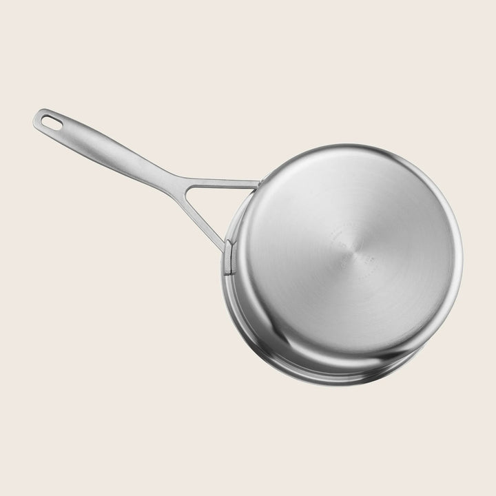 5-Ply 2-qt Stainless Steel Saucepan