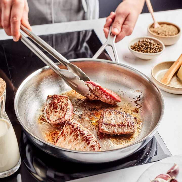 5-Ply 11-inch Stainless Steel Fry Pan