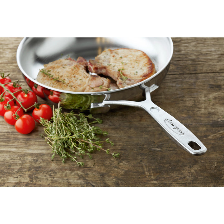 5-Ply 12.5-inch Stainless Steel Fry Pan