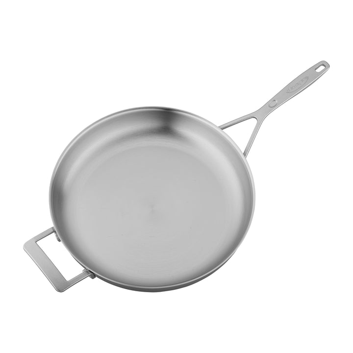 5-Ply 12.5-inch Stainless Steel Fry Pan