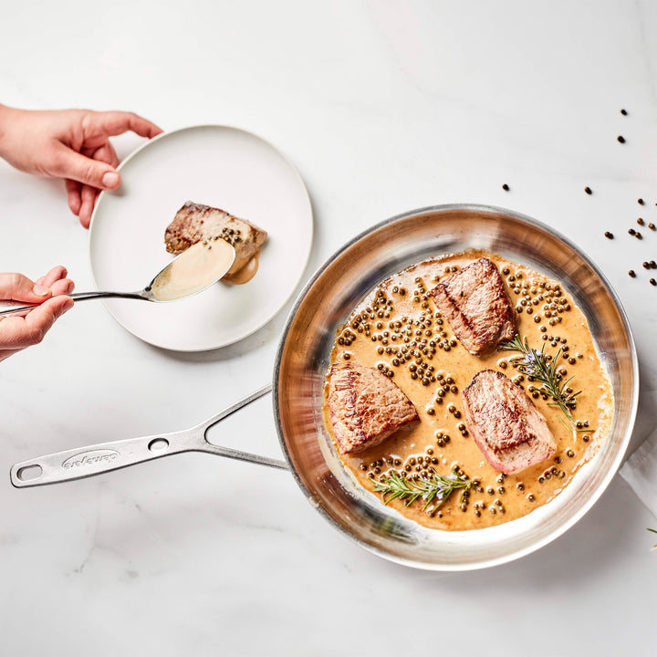 5-Ply 8-inch Stainless Steel Fry Pan