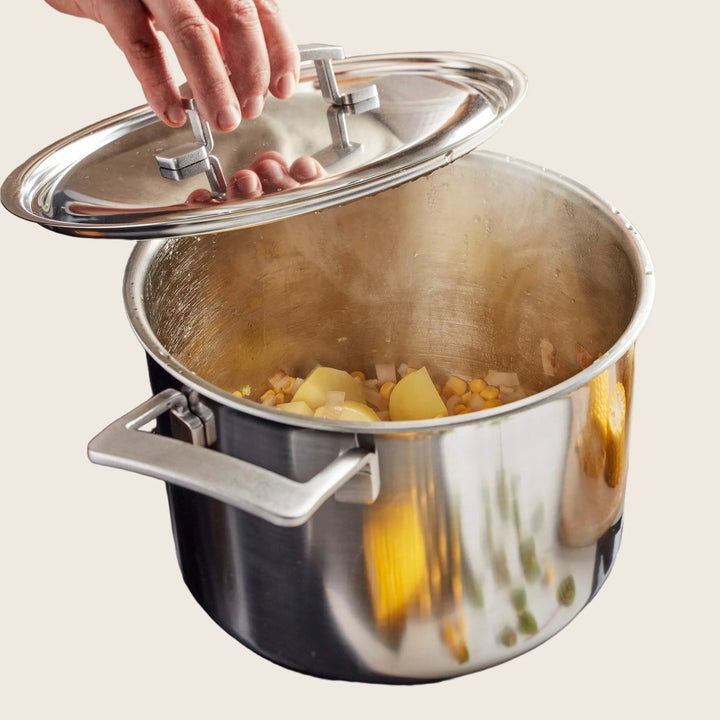 5-Ply 8-qt Stainless Steel Stock Pot