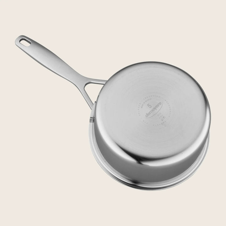 5-Ply 4-qt Stainless Steel Saucepan