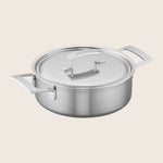 5-Ply 4-qt Stainless Steel Deep Sauté Pan