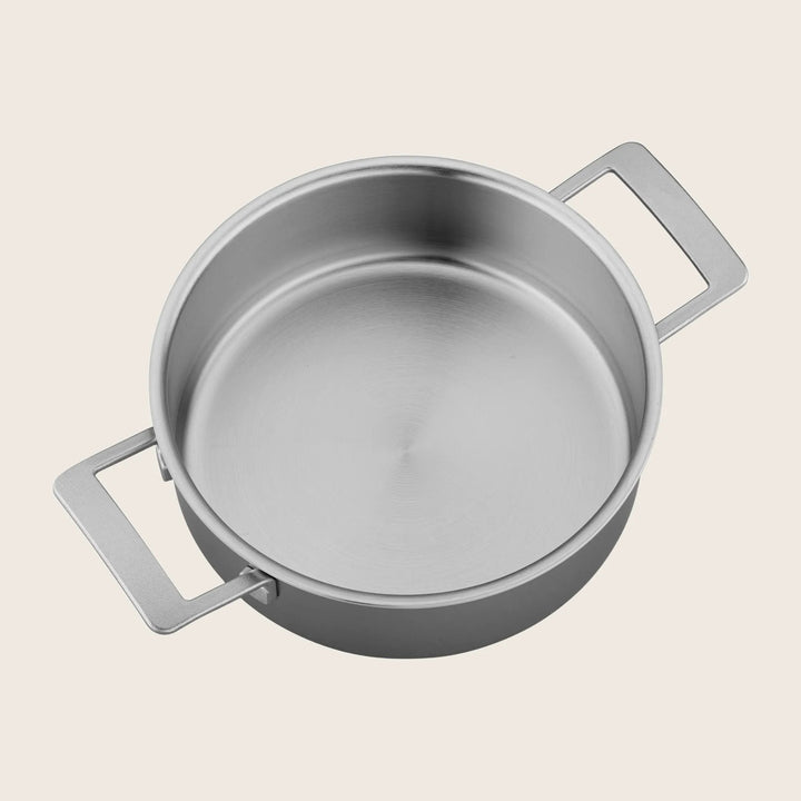 5-Ply 4-qt Stainless Steel Deep Sauté Pan