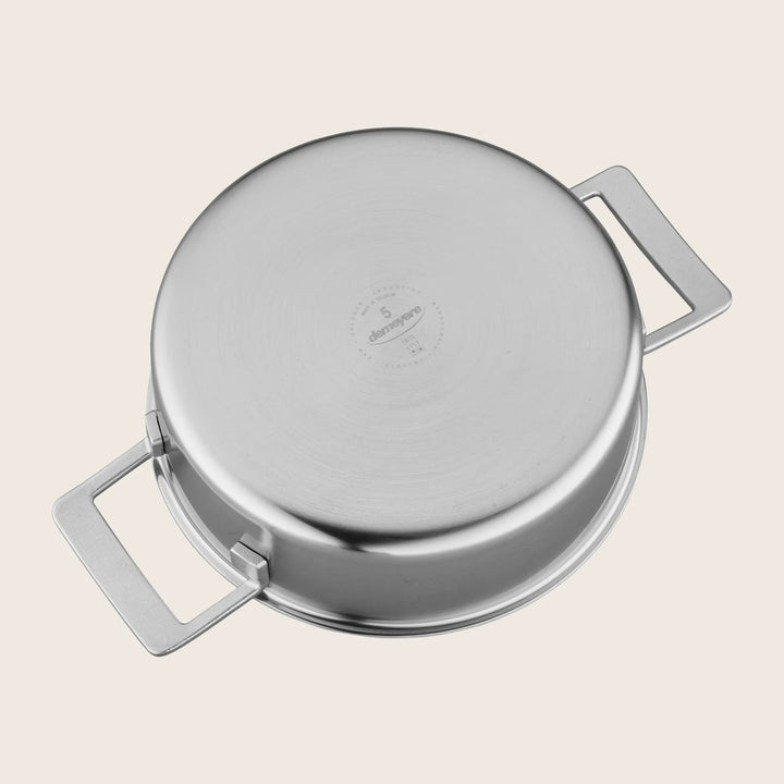 5-Ply 4-qt Stainless Steel Deep Sauté Pan