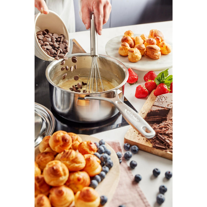 5-Ply 4-qt Stainless Steel Saucepan