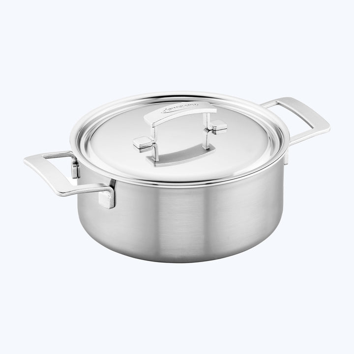 5-Ply 5.5-qt Stainless Steel Dutch Oven