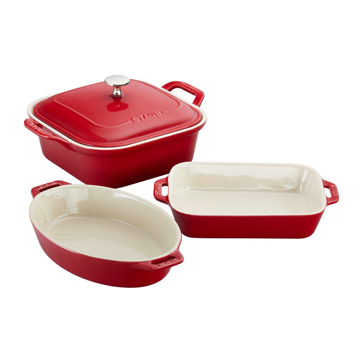 4-pc Mixed Baking Dish Set