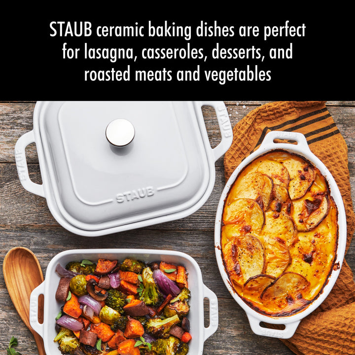 4-pc Mixed Baking Dish Set