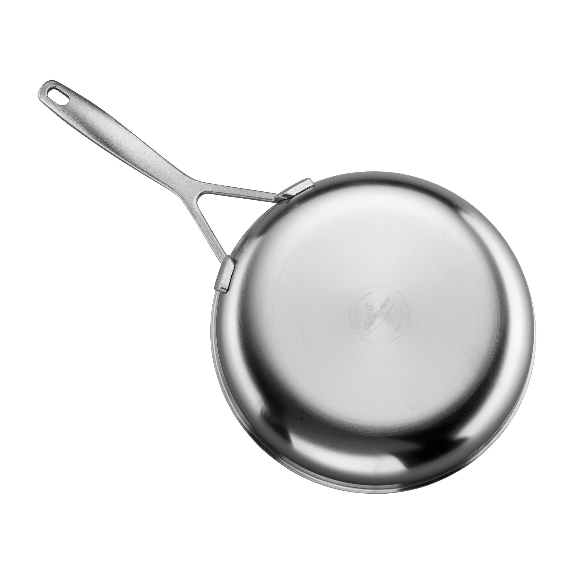 Industry 5-Ply Stainless Steel Fry Pan - Thumbnail 5