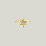 Six Point Star Stacking Ring