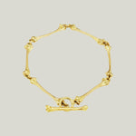 Golden Bone Chain Bracelet