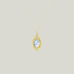 Double Ouroboros Moonstone Pendant