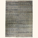 Grey Alchemy Traditional Wool Silk Blend Rug - 14'9" x 19'11"