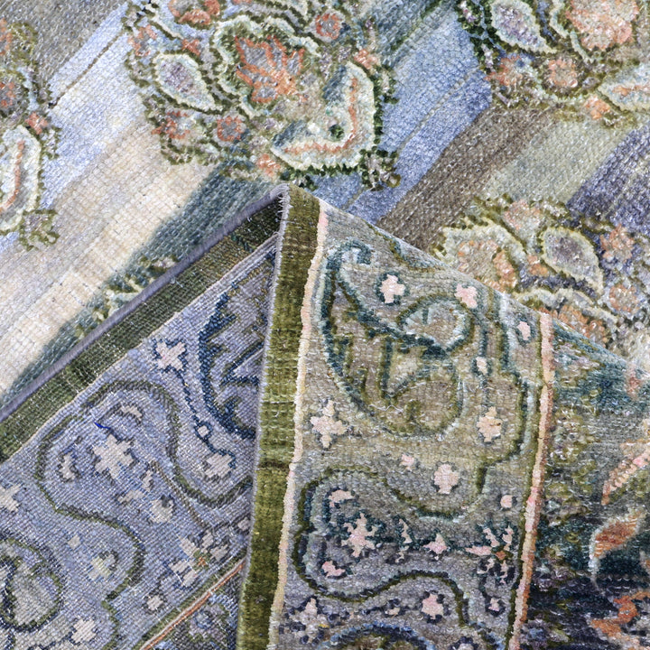 Grey Alchemy Traditional Wool Silk Blend Rug - 14'9" x 19'11"