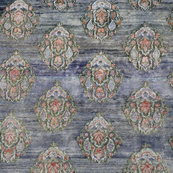 Grey Alchemy Traditional Wool Silk Blend Rug - 14'9" x 19'11"