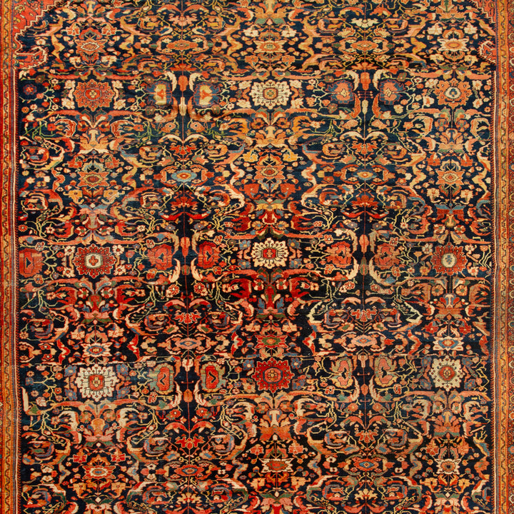 Red Antique Persian Sultanabad Rug - 13'6" x 22'7"