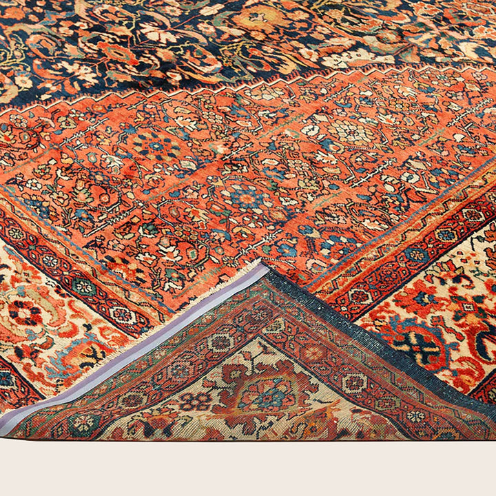 Red Antique Persian Sultanabad Rug - 13'6" x 22'7"