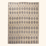 Beige Moroccan Wool Rug - 12' x 16'