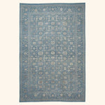 Blue Traditional Wool Rug - 11'11" x 18'3"
