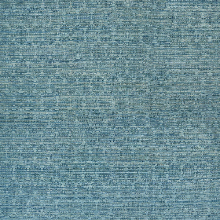 Blue Transitional Wool Rug - 14' x 20'