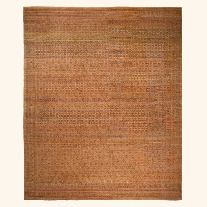 Orange Alchemy Transitional Wool Rug - 15'9" x 20'3"