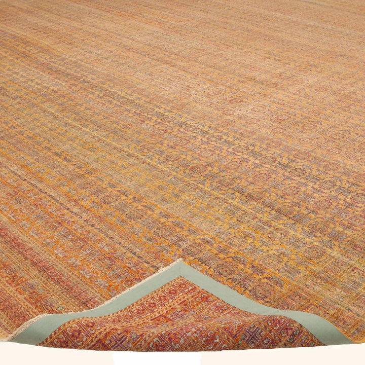 Orange Alchemy Transitional Wool Rug - 15'9" x 20'3"
