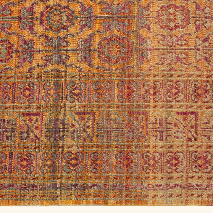 Orange Alchemy Transitional Wool Rug - 15'9" x 20'3"