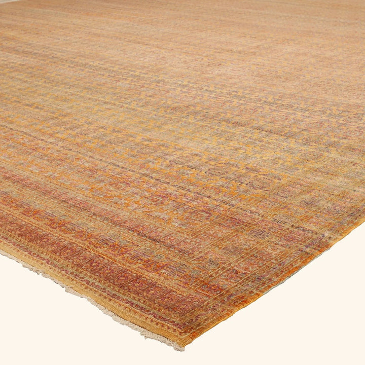 Orange Alchemy Transitional Wool Rug - 15'9" x 20'3"