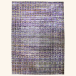 Purple Alchemy Floral Silk Rug - 16' x 22'4"