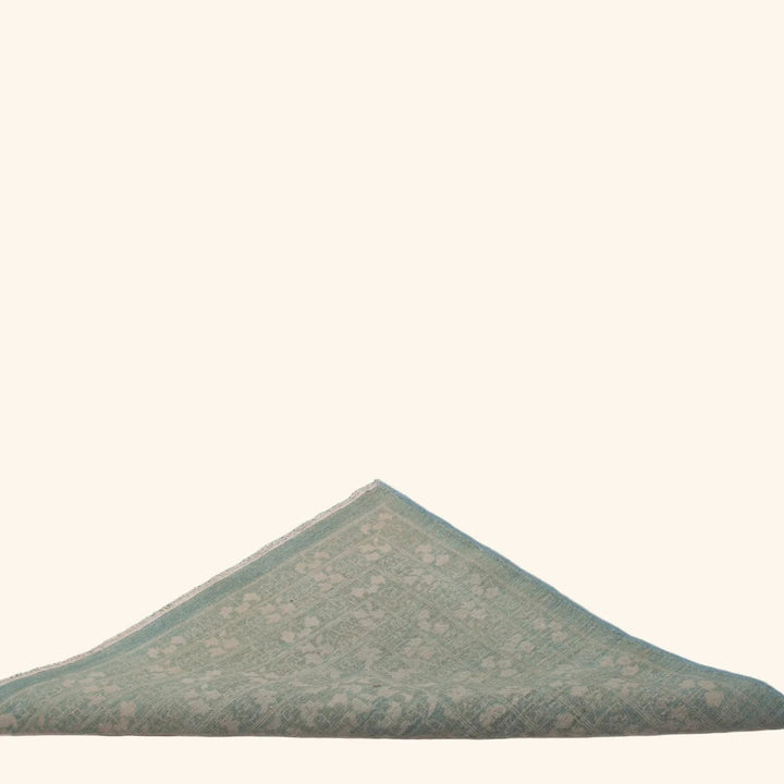 Blue Transitional Wool Rug - 17' x 26'9"