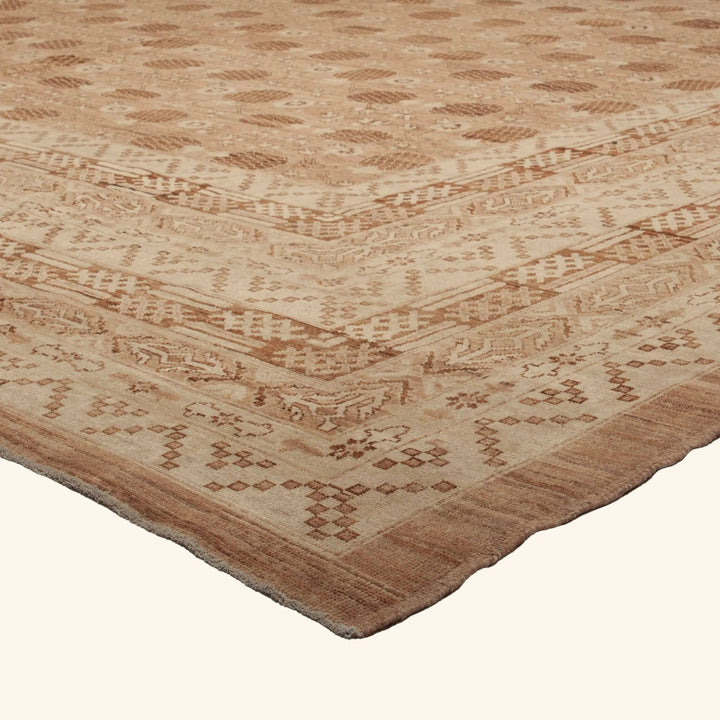 Brown Traditional Wool Rug - 16'3" x 32'4"