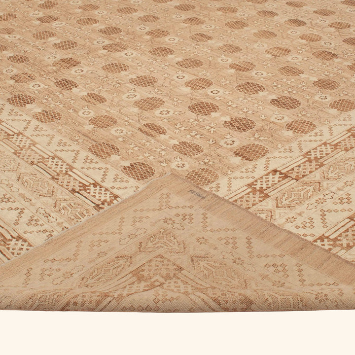 Brown Traditional Wool Rug - 16'3" x 32'4"