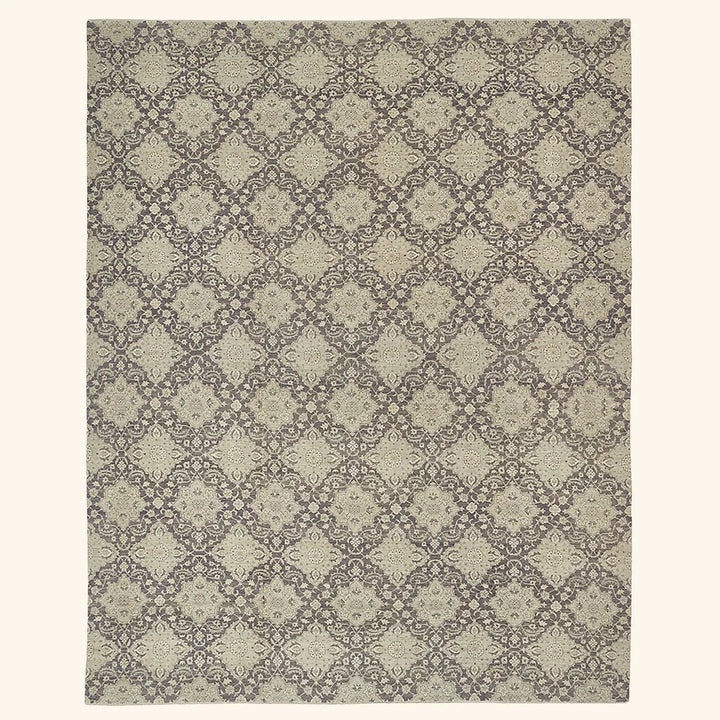 Grey Transitional Wool Rug - 13'11" x 17'5"