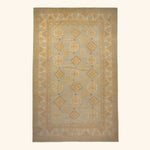 Beige Traditional Wool Rug - 14' x 22'