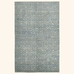Blue Transitional Silk Rug - 18'9" x 29'8"